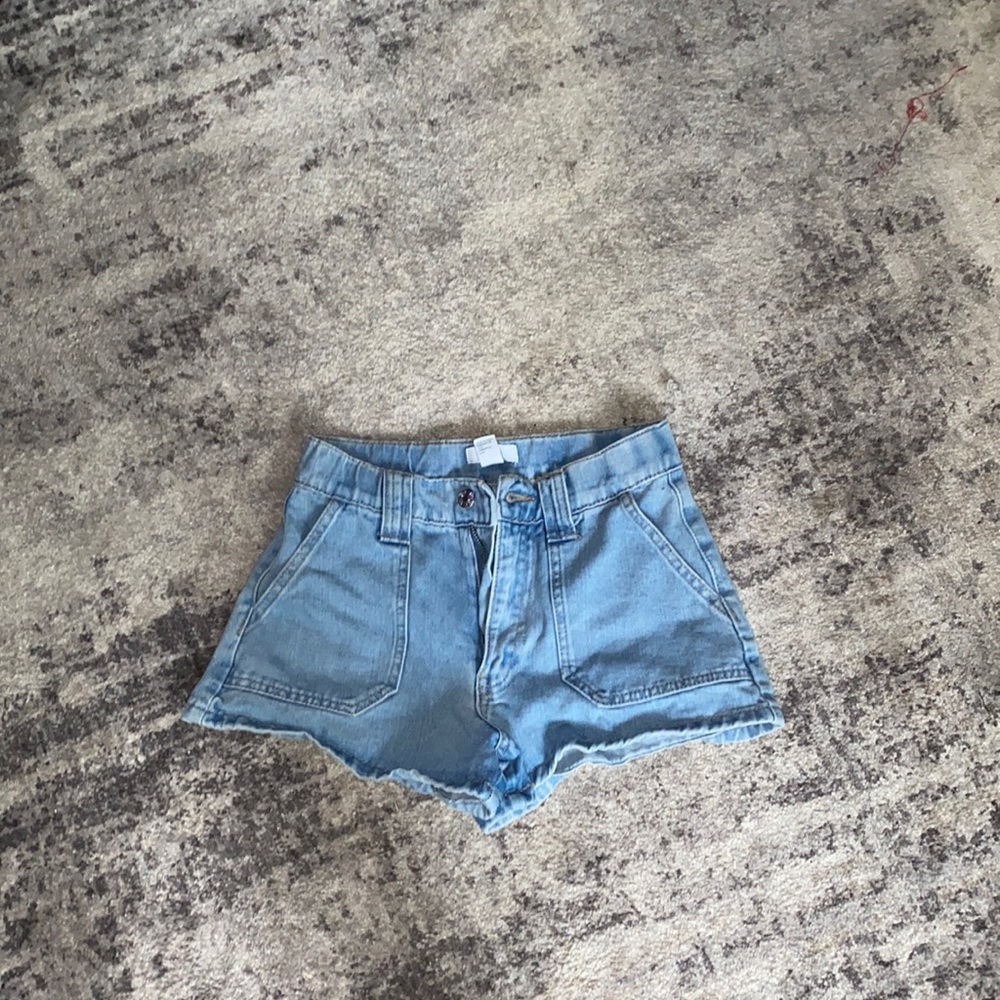 Light blue Jean shorts